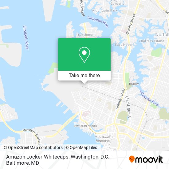 Amazon Locker-Whitecaps map