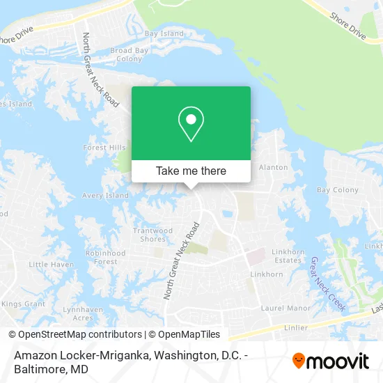 Amazon Locker-Mriganka map