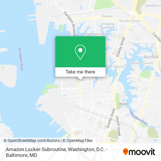 Amazon Locker-Subroutine map