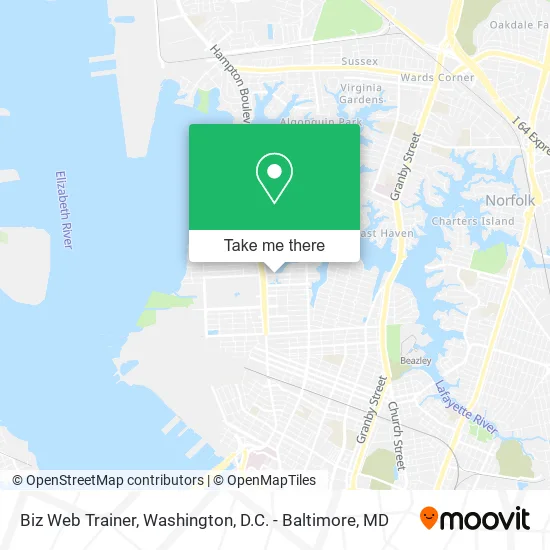 Biz Web Trainer map