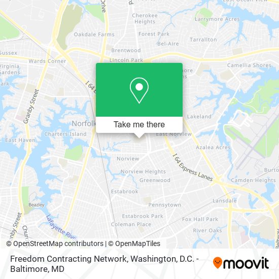 Freedom Contracting Network map