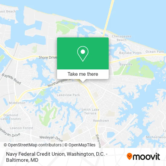 Navy Federal Credit Union map