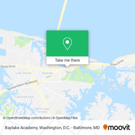 Baylake Academy map
