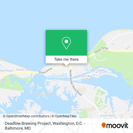 Deadline Brewing Project map