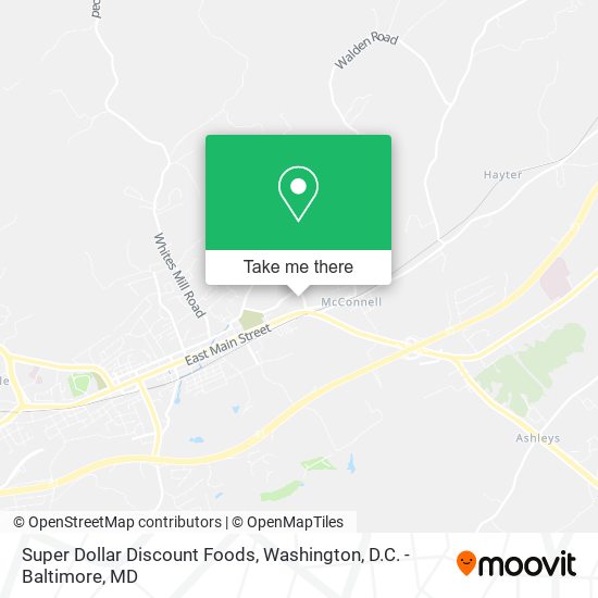 Super Dollar Discount Foods map