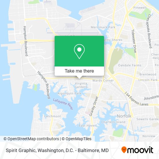 Spirit Graphic map