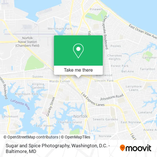 Sugar and Spice Photography map