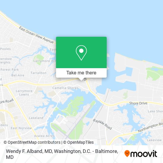 Wendy F. Alband, MD map