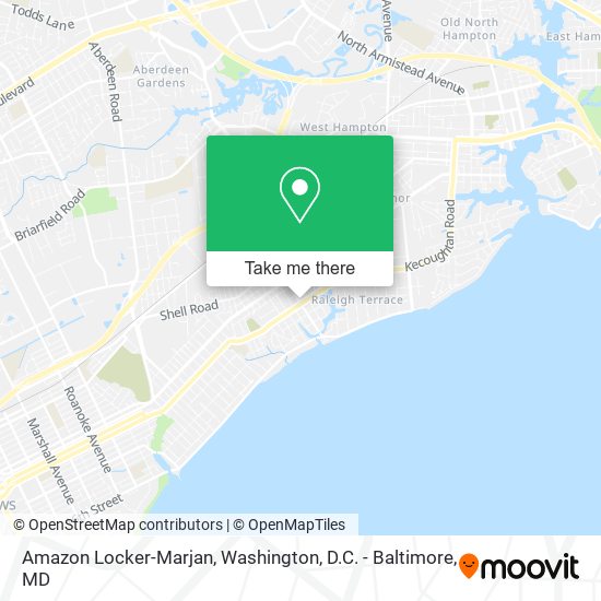 Mapa de Amazon Locker-Marjan