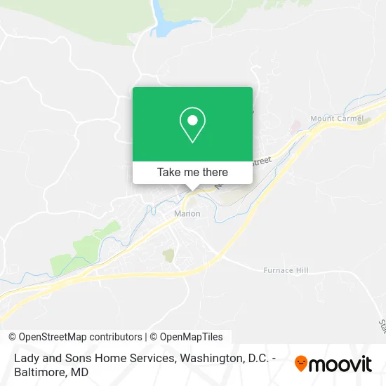 Lady and Sons Home Services map