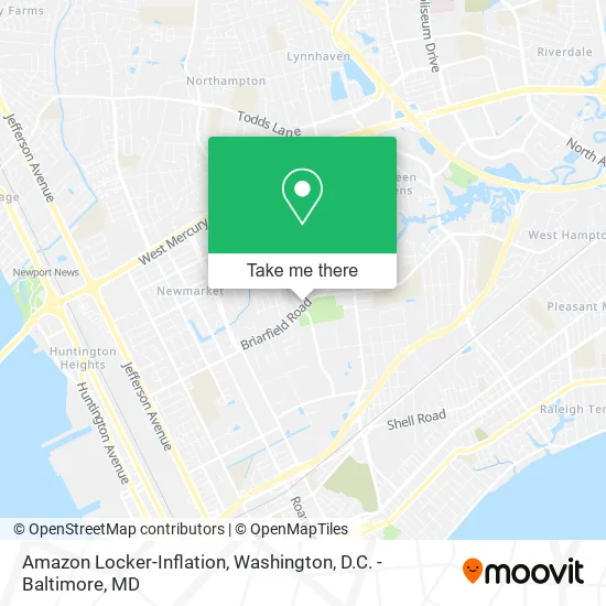 Amazon Locker-Inflation map
