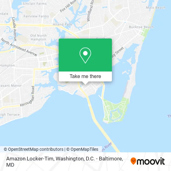 Amazon Locker-Tim map