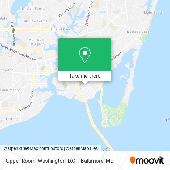 Upper Room map