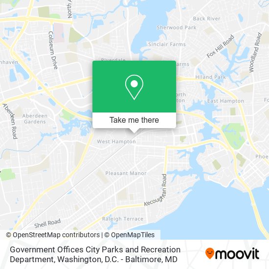Mapa de Government Offices City Parks and Recreation Department