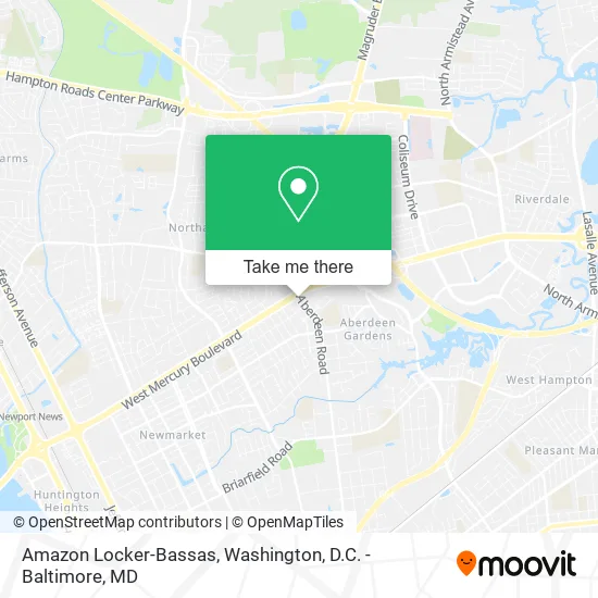 Amazon Locker-Bassas map
