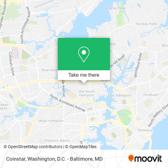 Mapa de Coinstar