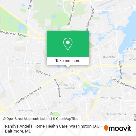 Mapa de Randys Angels Home Health Care