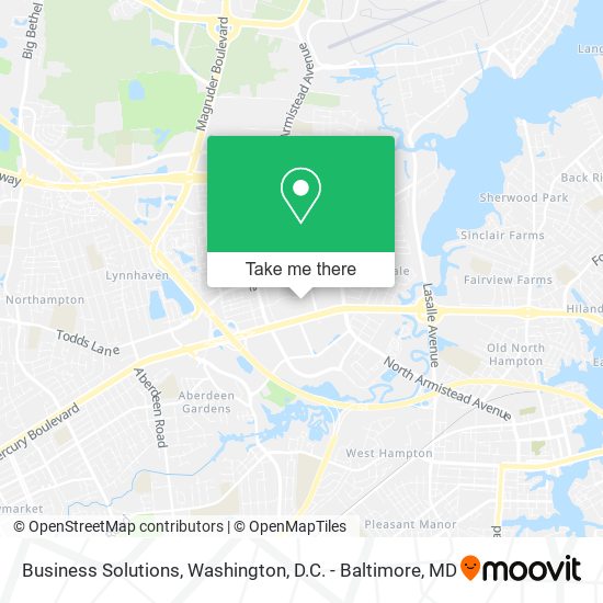 Mapa de Business Solutions