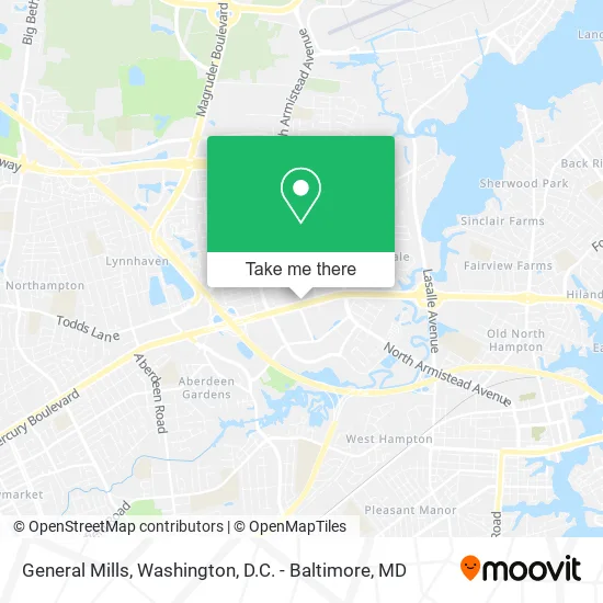 General Mills map