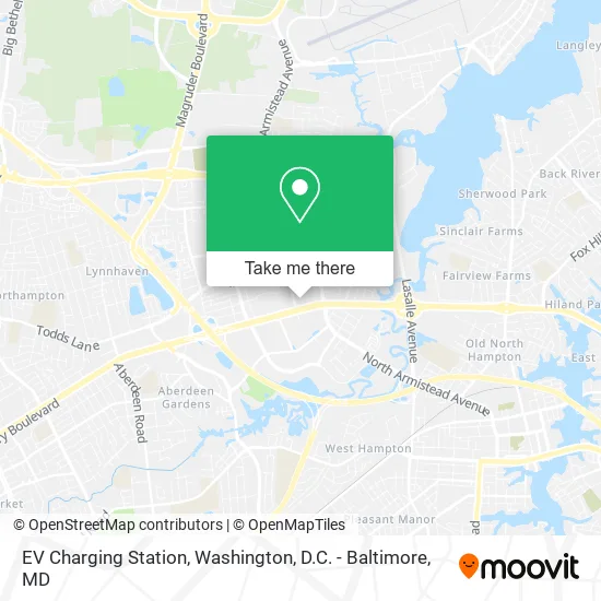 EV Charging Station map