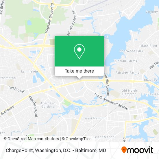 ChargePoint map