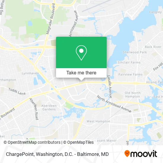 ChargePoint map
