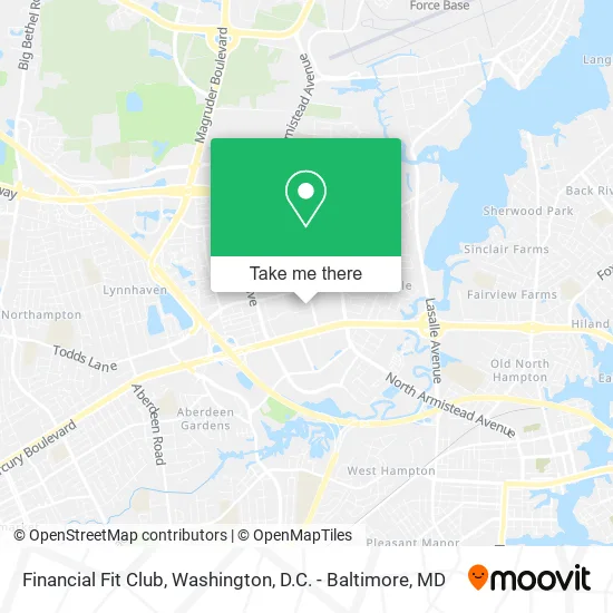 Financial Fit Club map