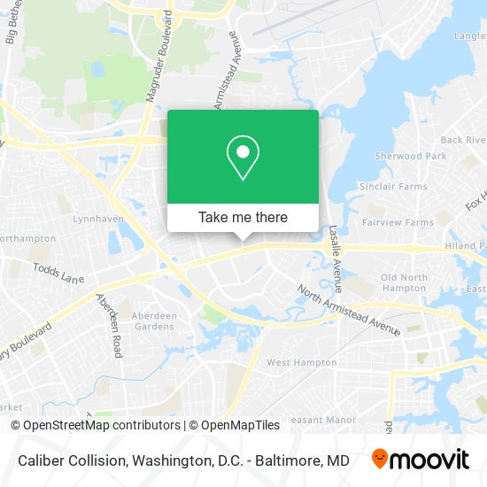 Caliber Collision map