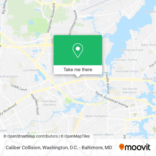 Caliber Collision map