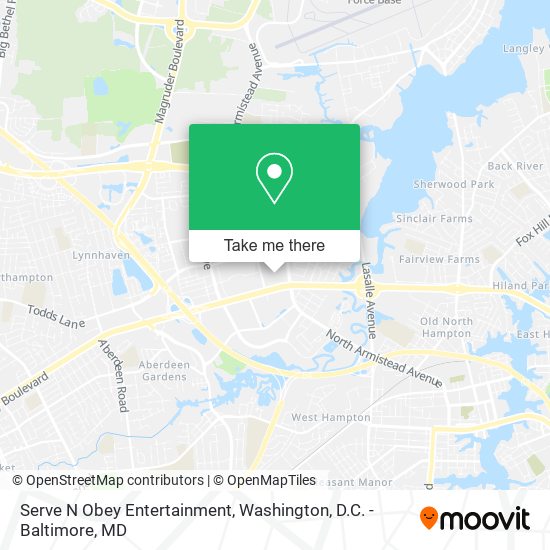 Mapa de Serve N Obey Entertainment