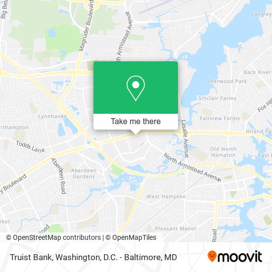 Truist Bank map