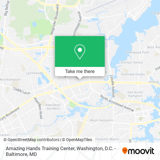 Amazing Hands Training Center map