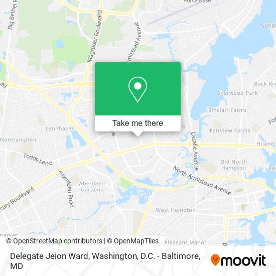 Mapa de Delegate Jeion Ward