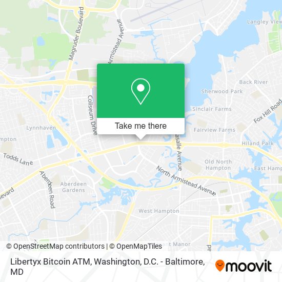 Libertyx Bitcoin ATM map