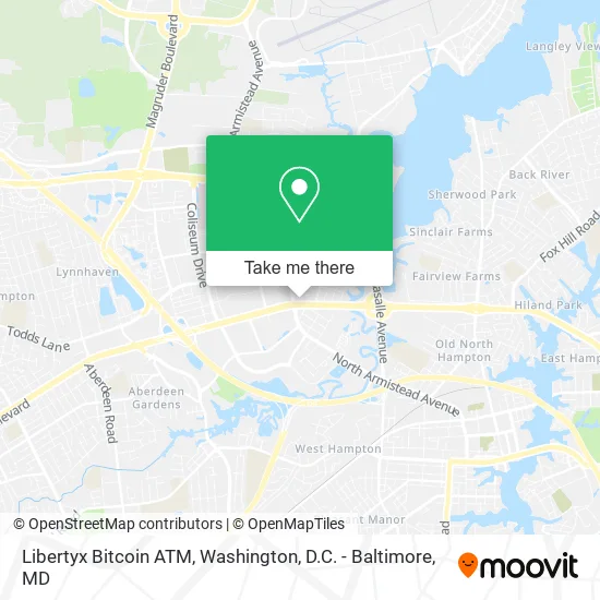 Libertyx Bitcoin ATM map
