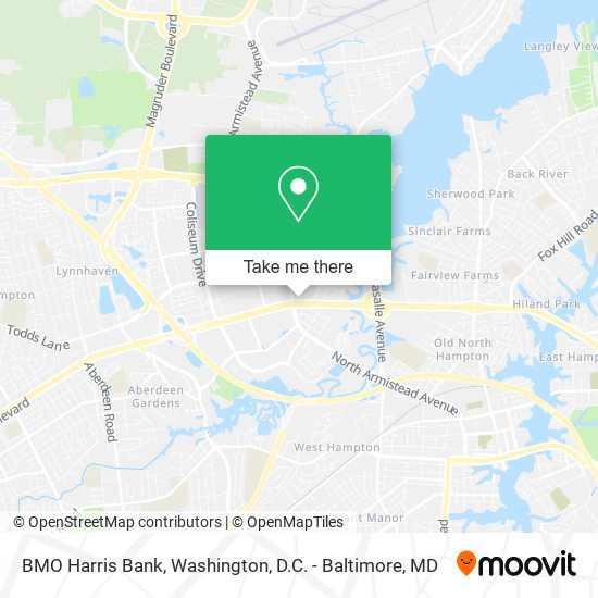 BMO Harris Bank map
