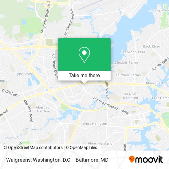 Walgreens map