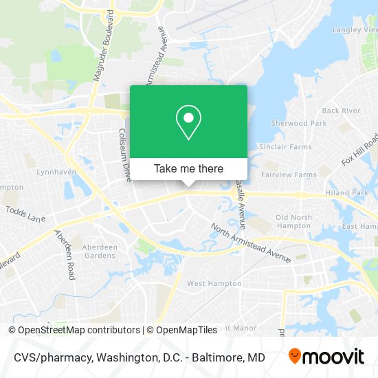 CVS/pharmacy map