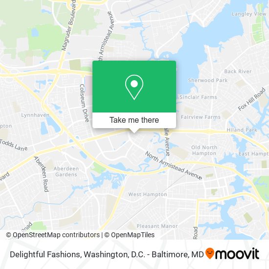 Mapa de Delightful Fashions