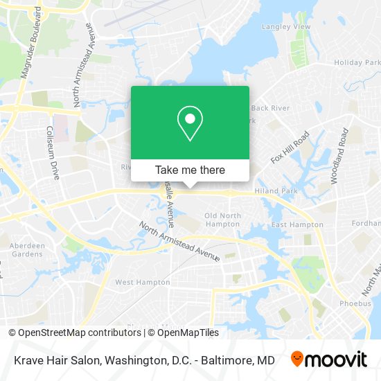 Krave Hair Salon map