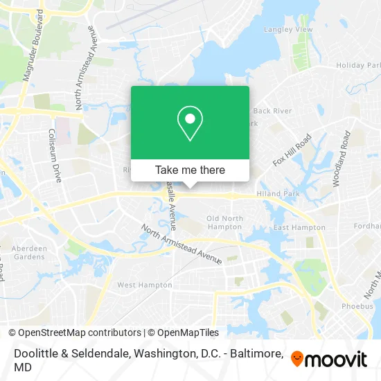 Doolittle & Seldendale map