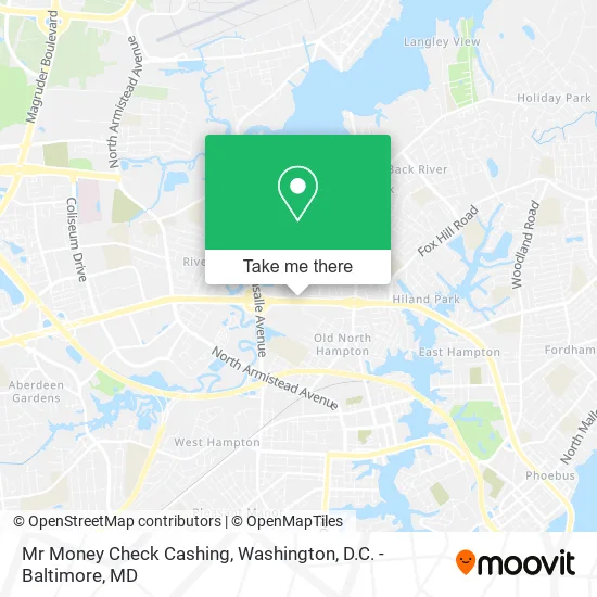 Mr Money Check Cashing map