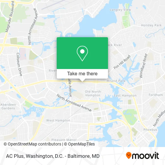 AC Plus map