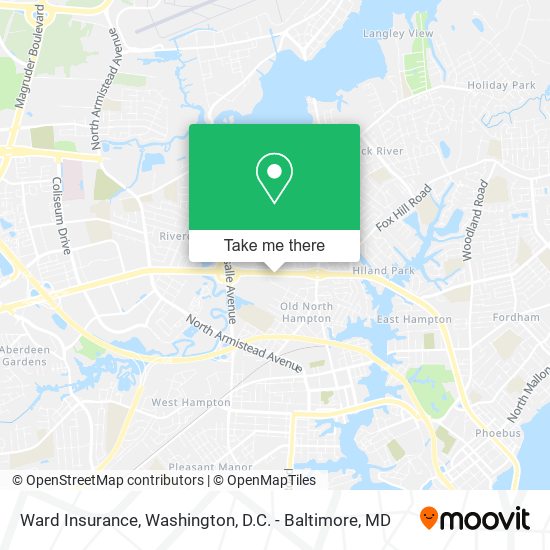Ward Insurance map