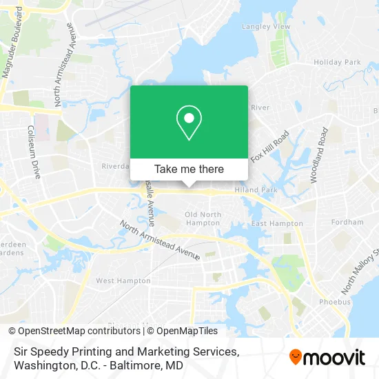 Sir Speedy Printing and Marketing Services map