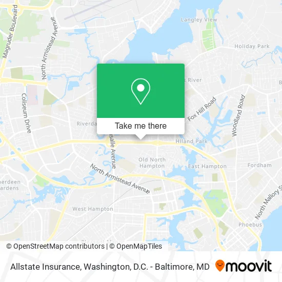 Allstate Insurance map