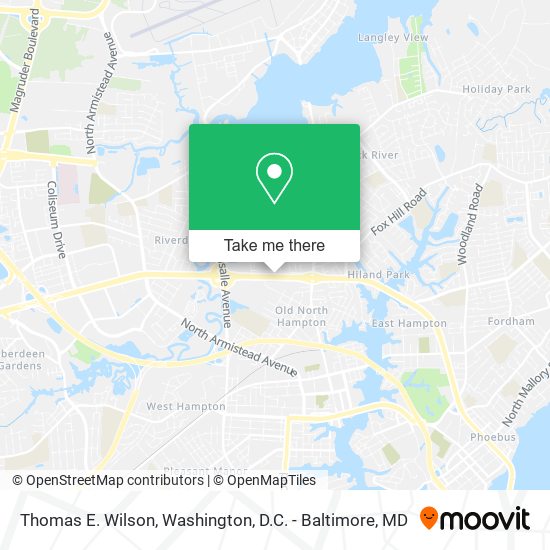 Thomas E. Wilson map
