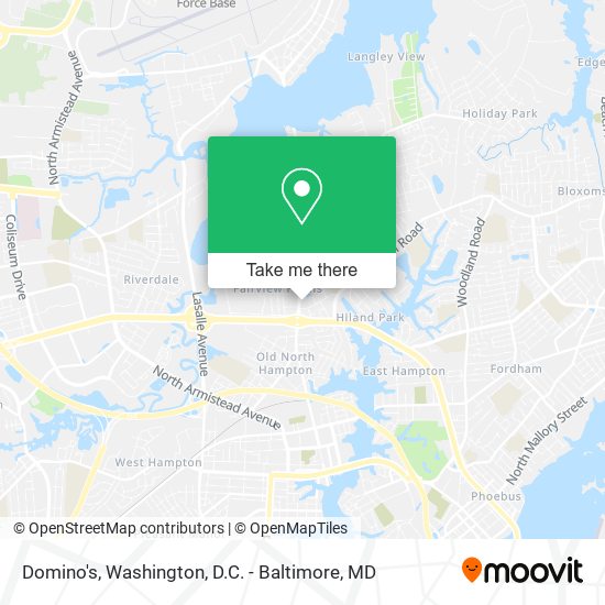 Domino's map