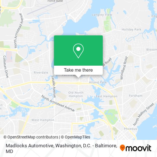 Mapa de Madlocks Automotive