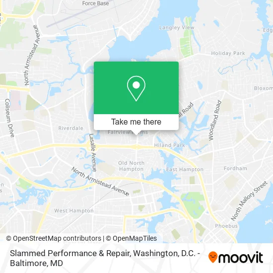 Slammed Performance & Repair map